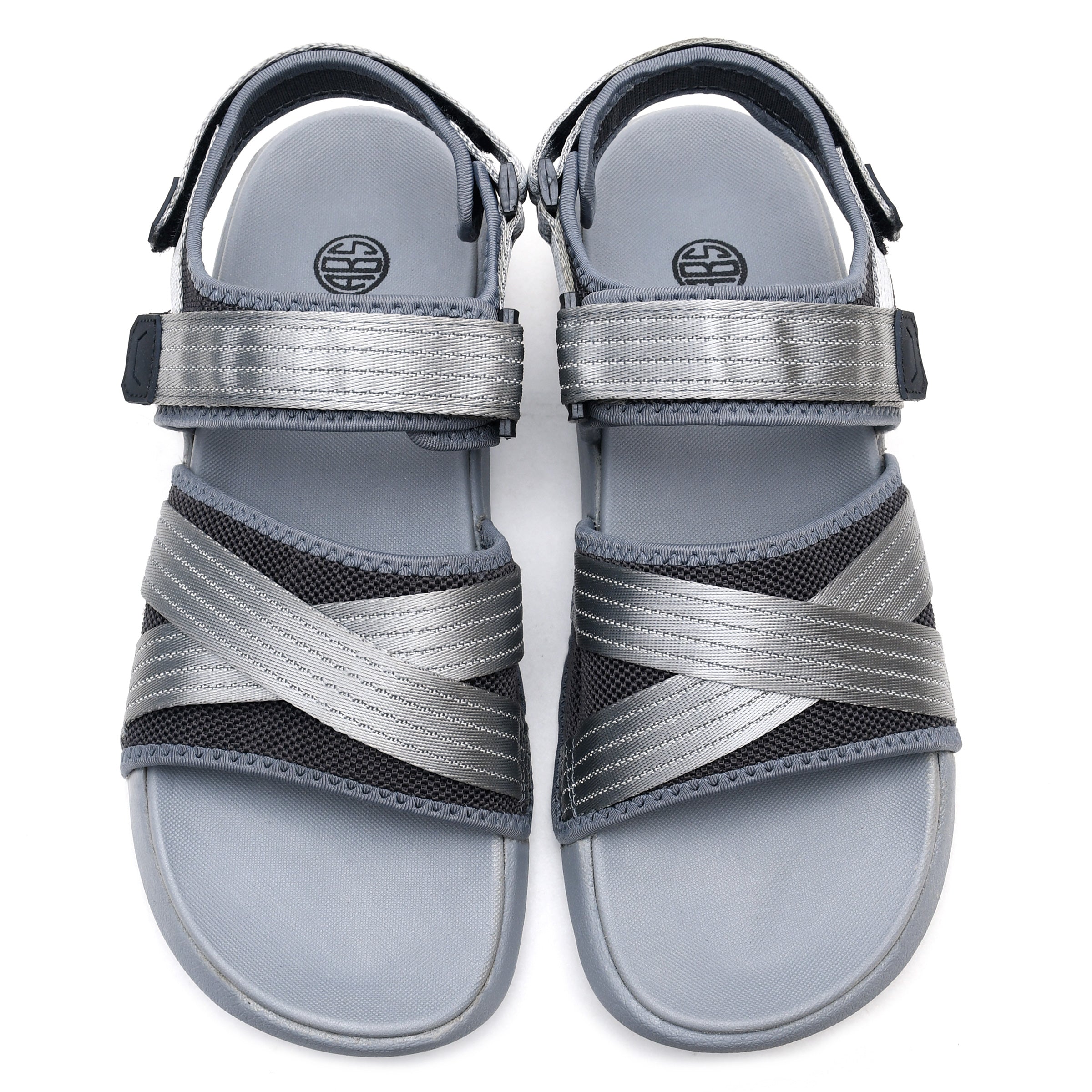 LEATHER SANDAL - MDI-103 GREY