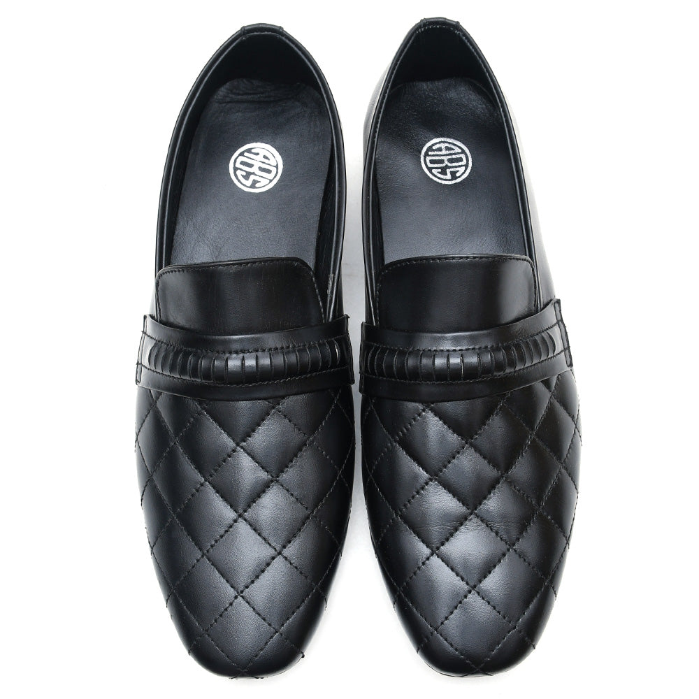 LEATHER SHOES - ACM-1257 BLACK