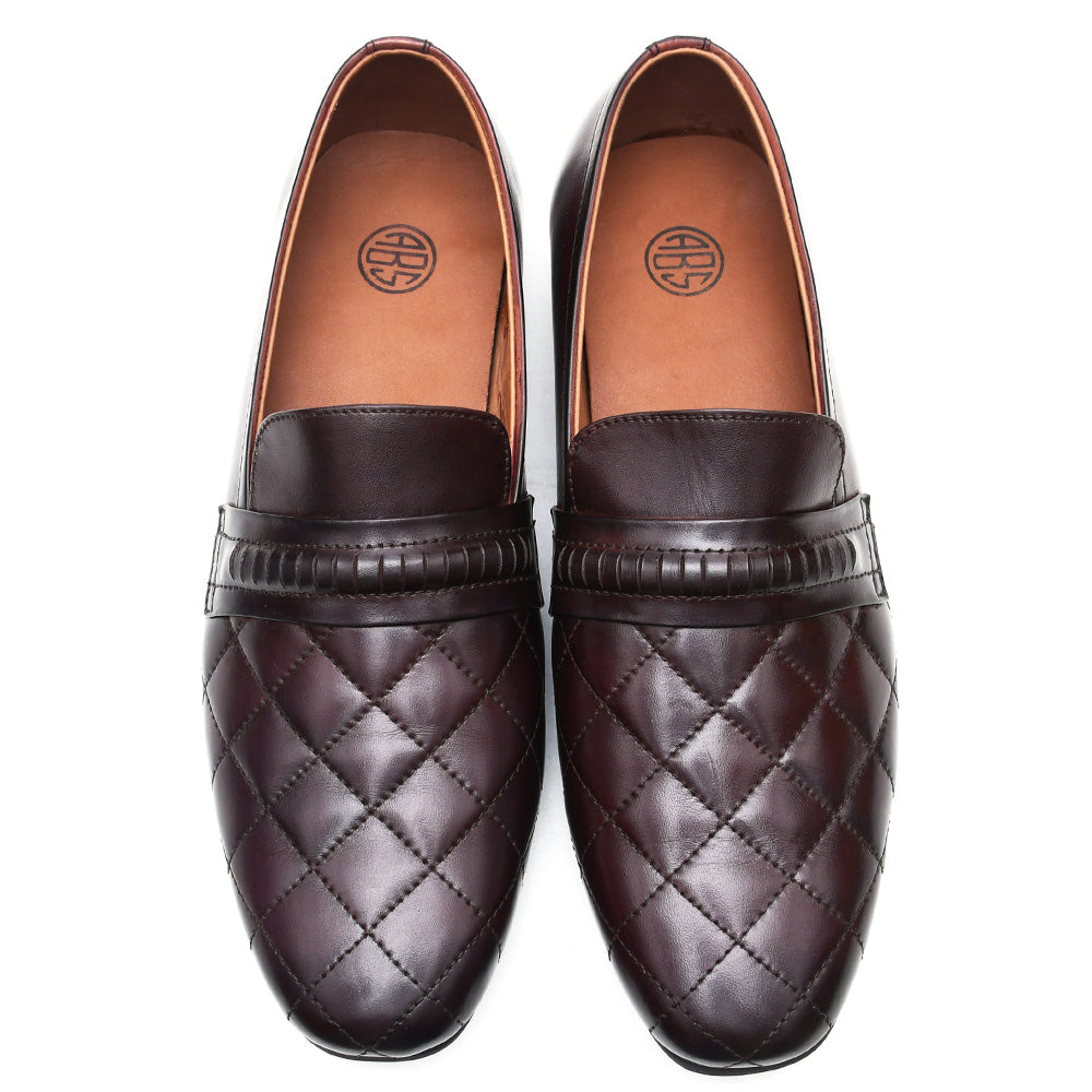 LEATHER SHOES - ACM-1257 BROWN