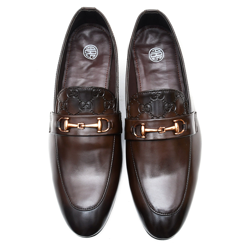 LEATHER SHOES - ACM-7074 BROWN