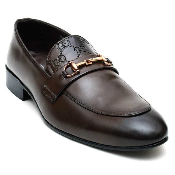 LEATHER SHOES - ACM-7074 BROWN