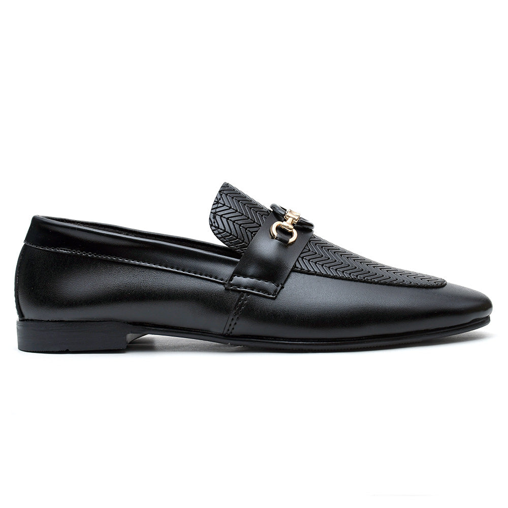 LEATHER SHOES - ACM-1505 BLACK
