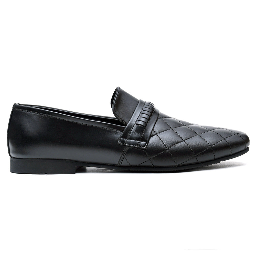 LEATHER SHOES - ACM-1257 BLACK