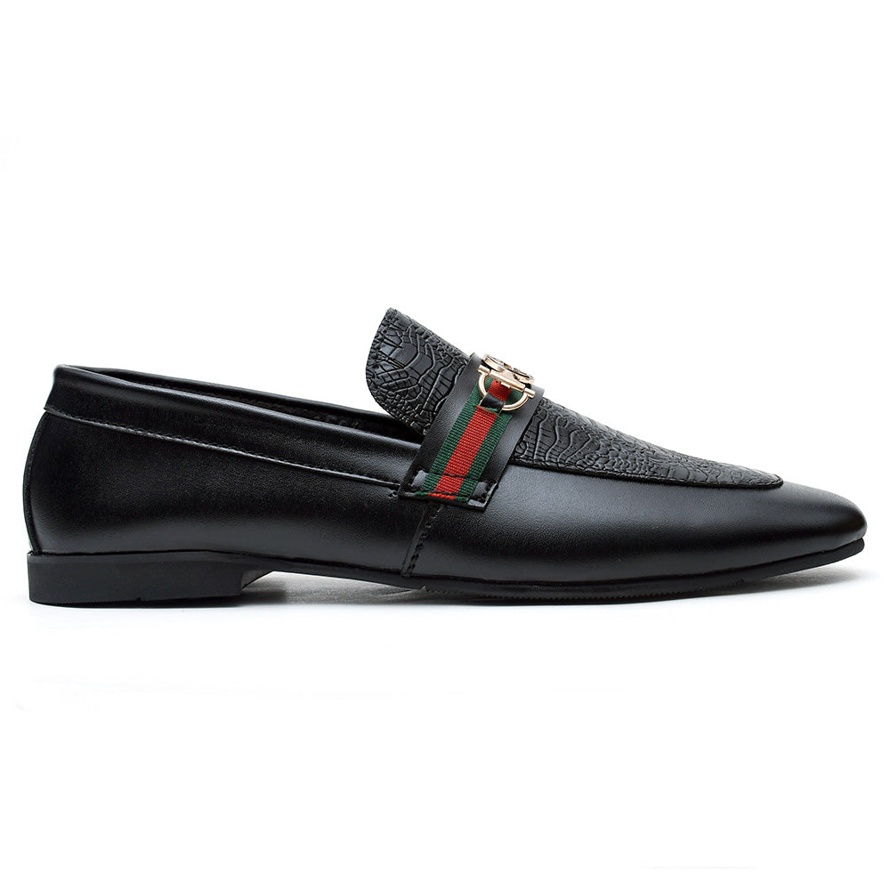 LEATHER SHOES - ACM-1506 BLACK