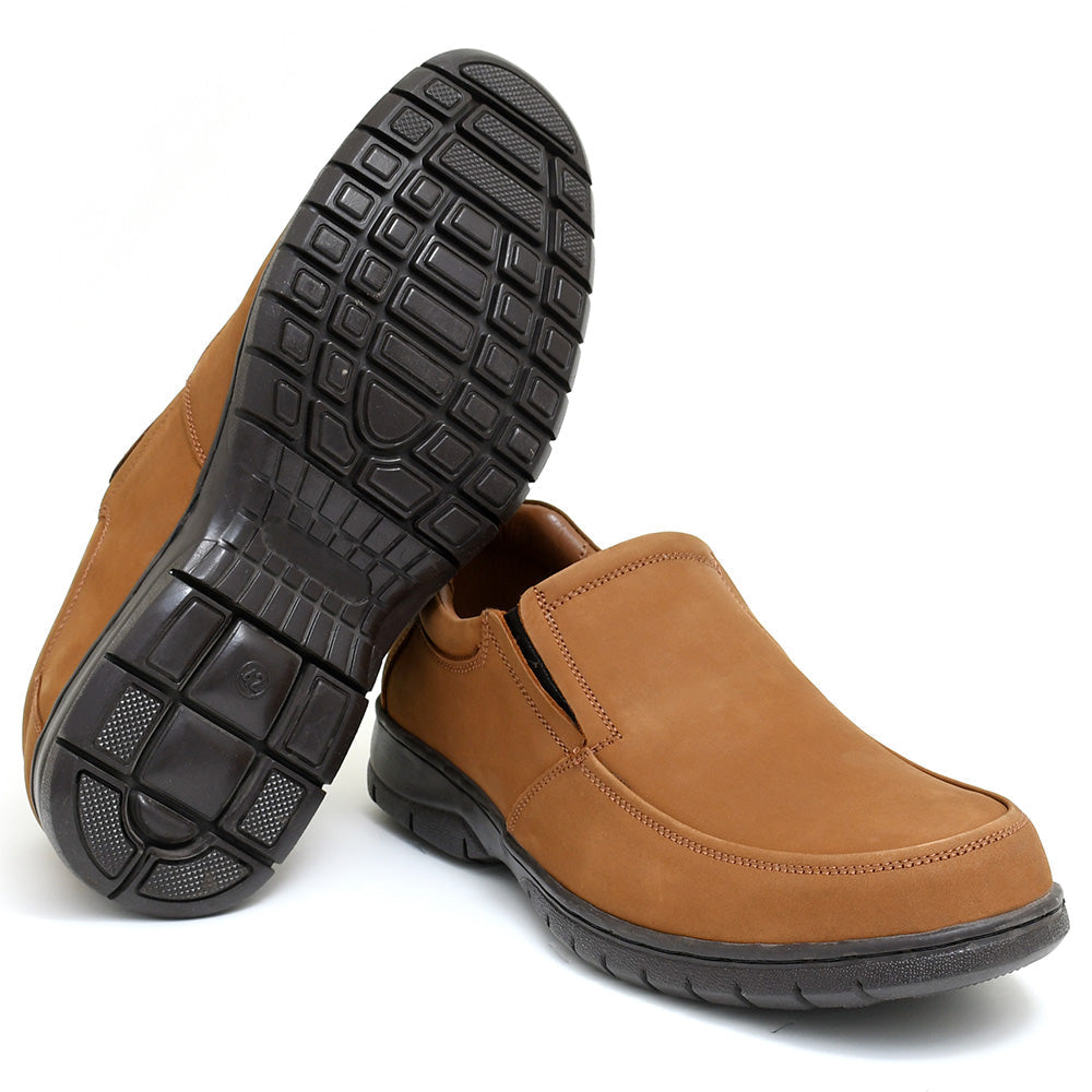 LEATHER SHOES - ANATOMIC-001 MUSTARD