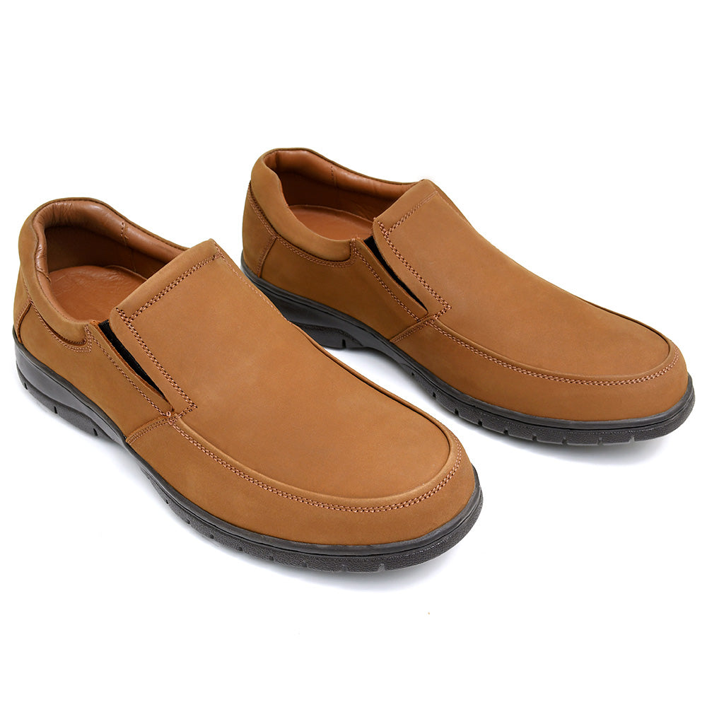 LEATHER SHOES - ANATOMIC-001 MUSTARD