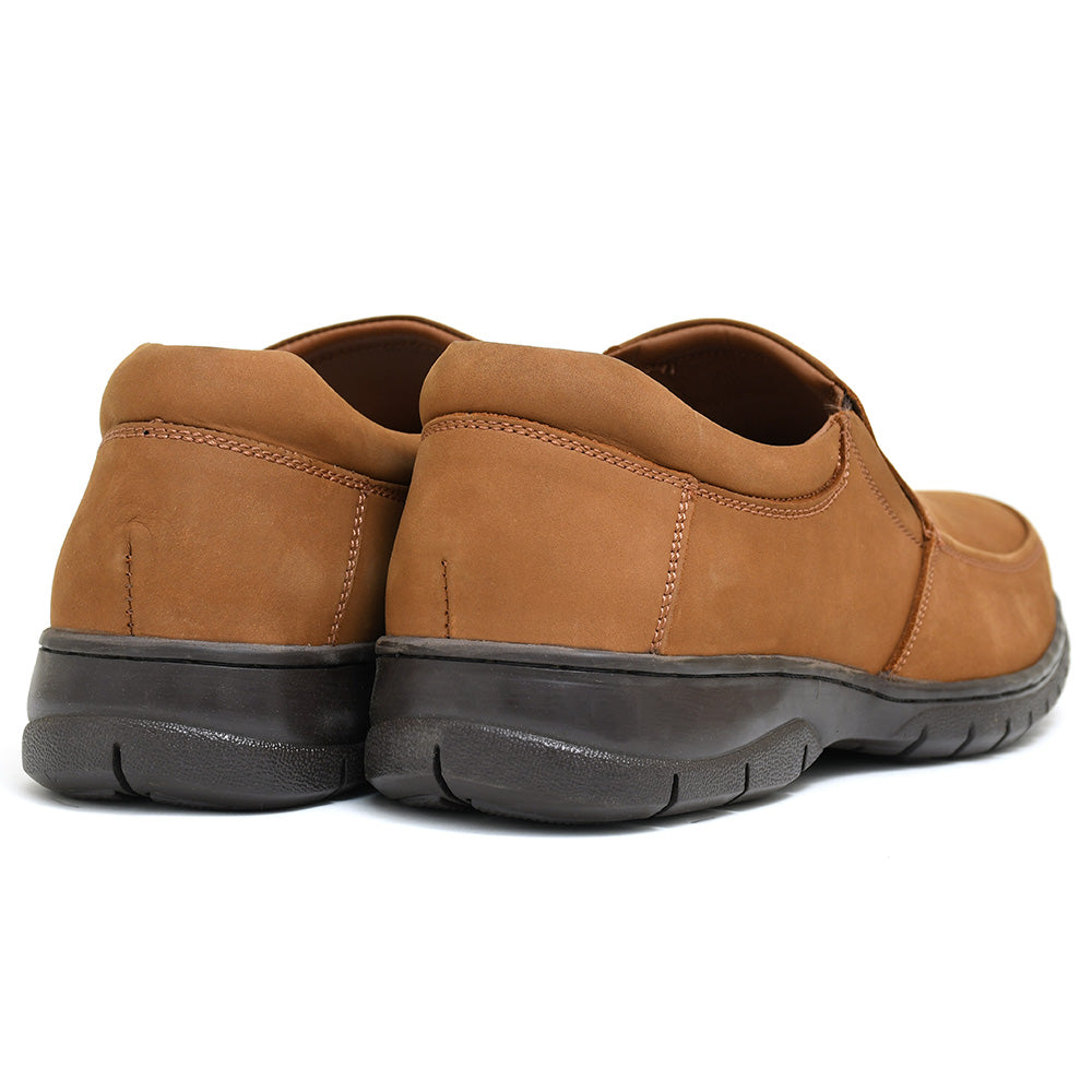 LEATHER SHOES - ANATOMIC-001 MUSTARD