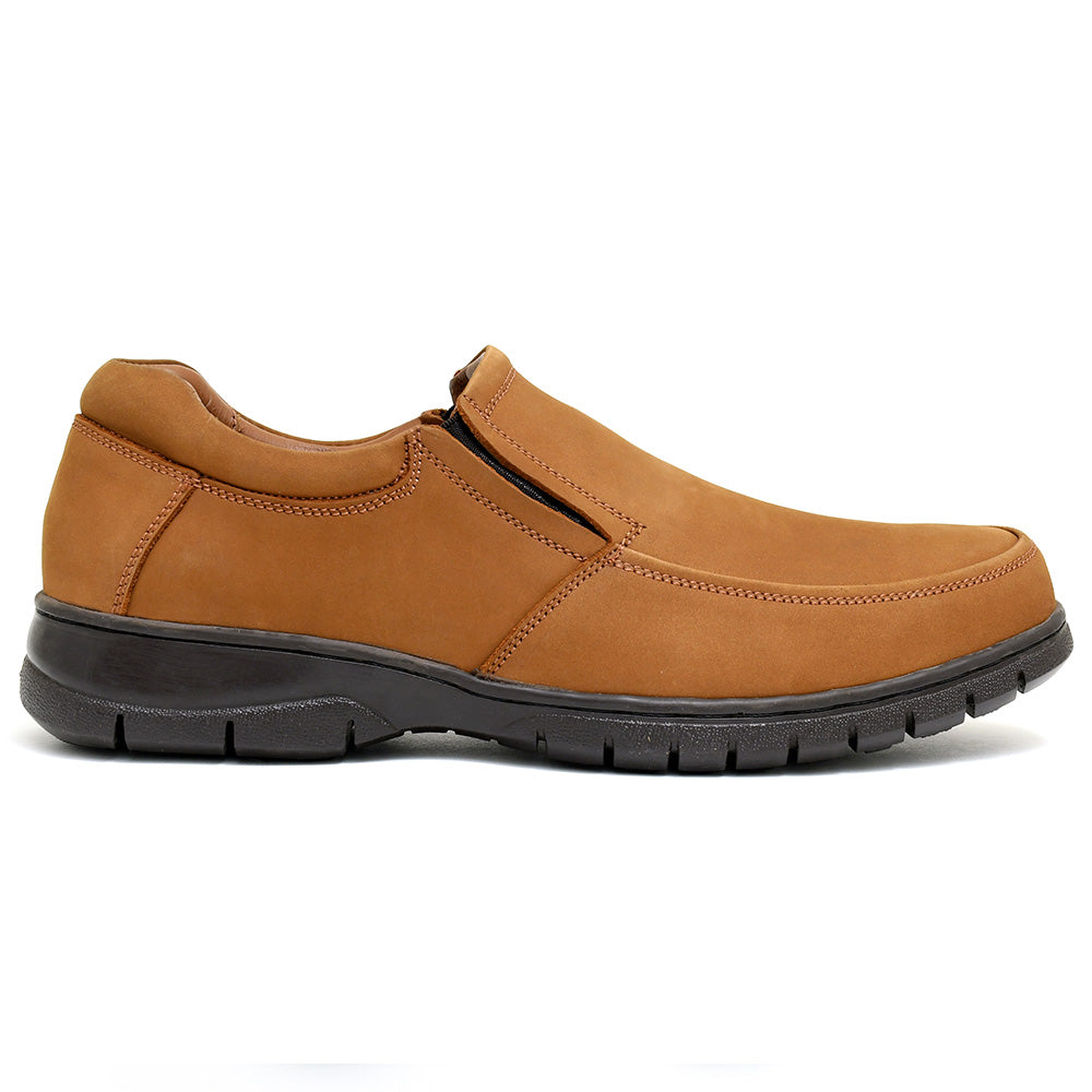 LEATHER SHOES - ANATOMIC-001 MUSTARD