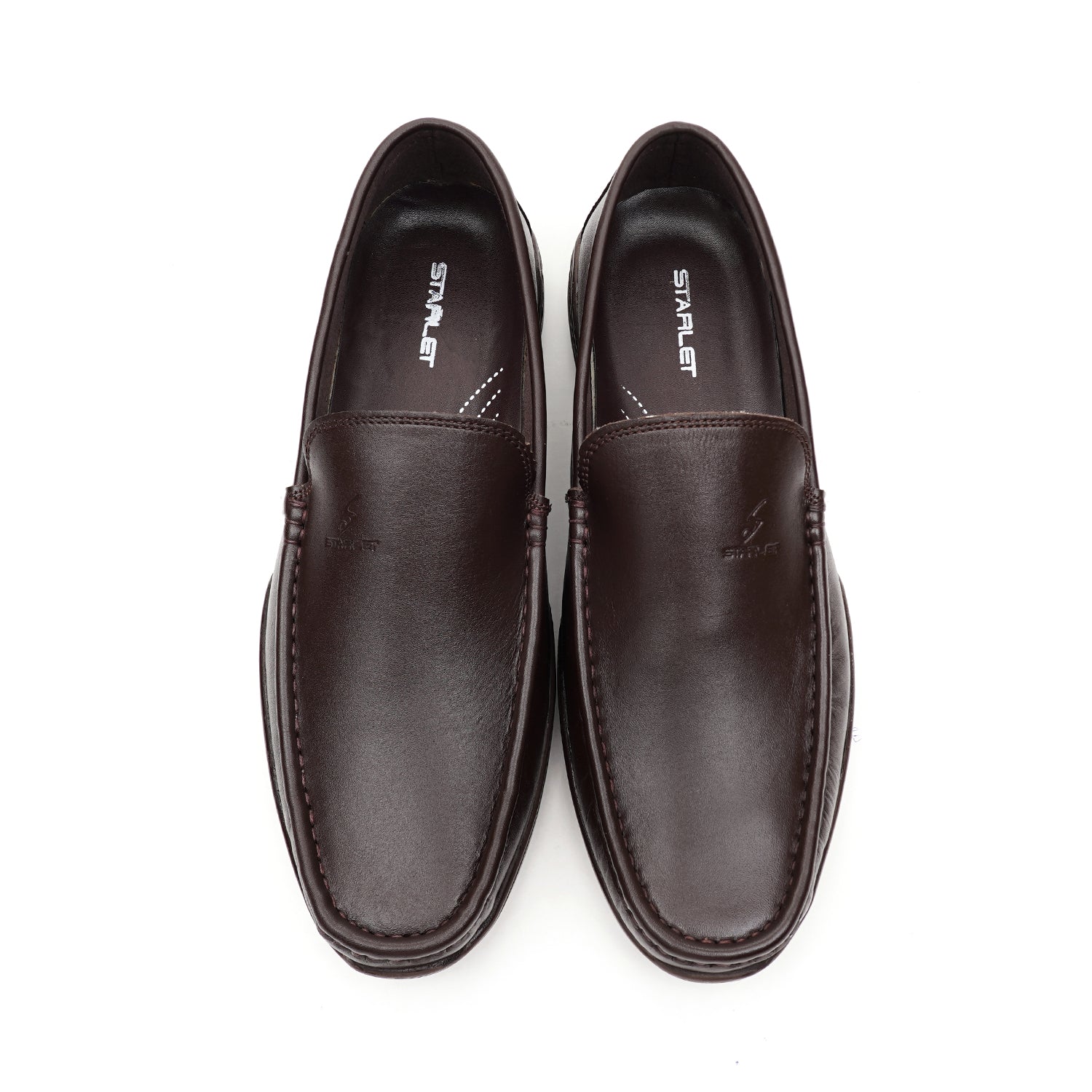 LEATHER SHOES - FBL001 BROWN