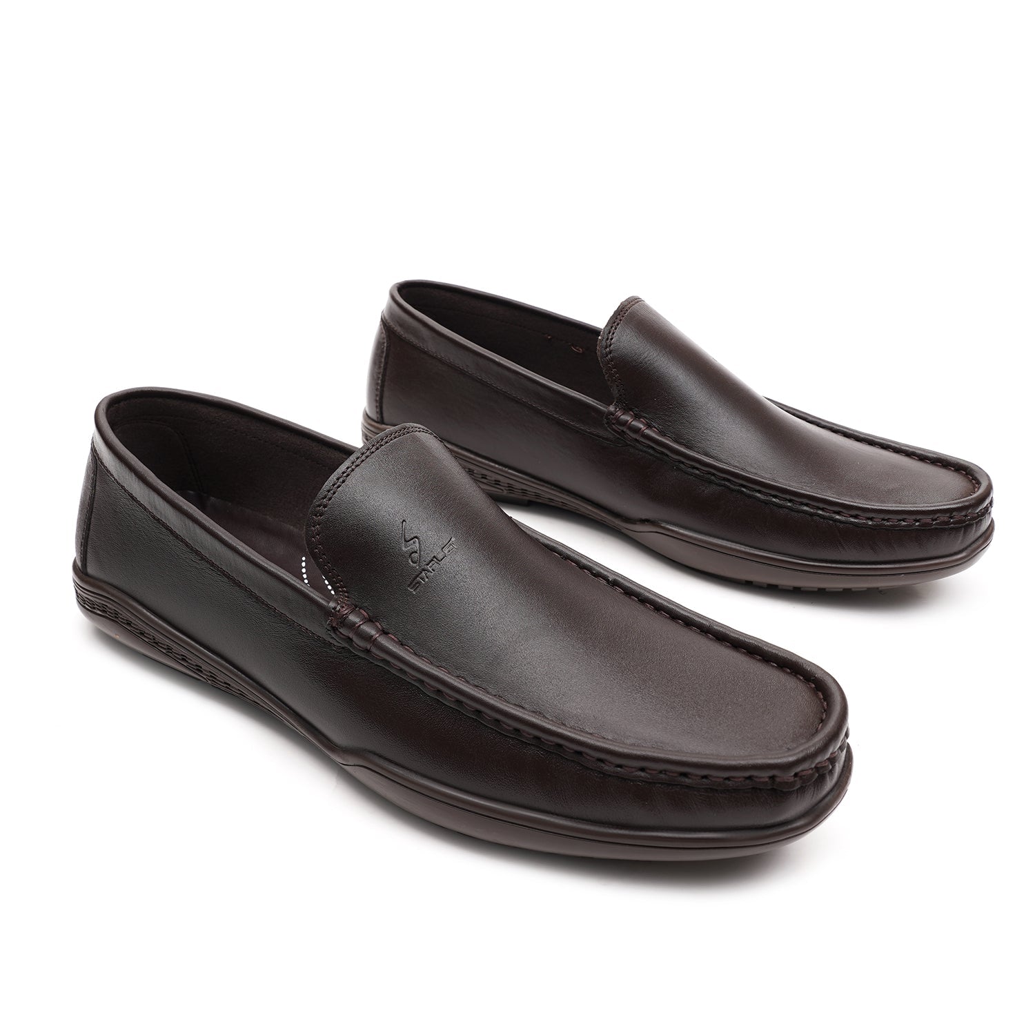 LEATHER SHOES - FBL001 BROWN
