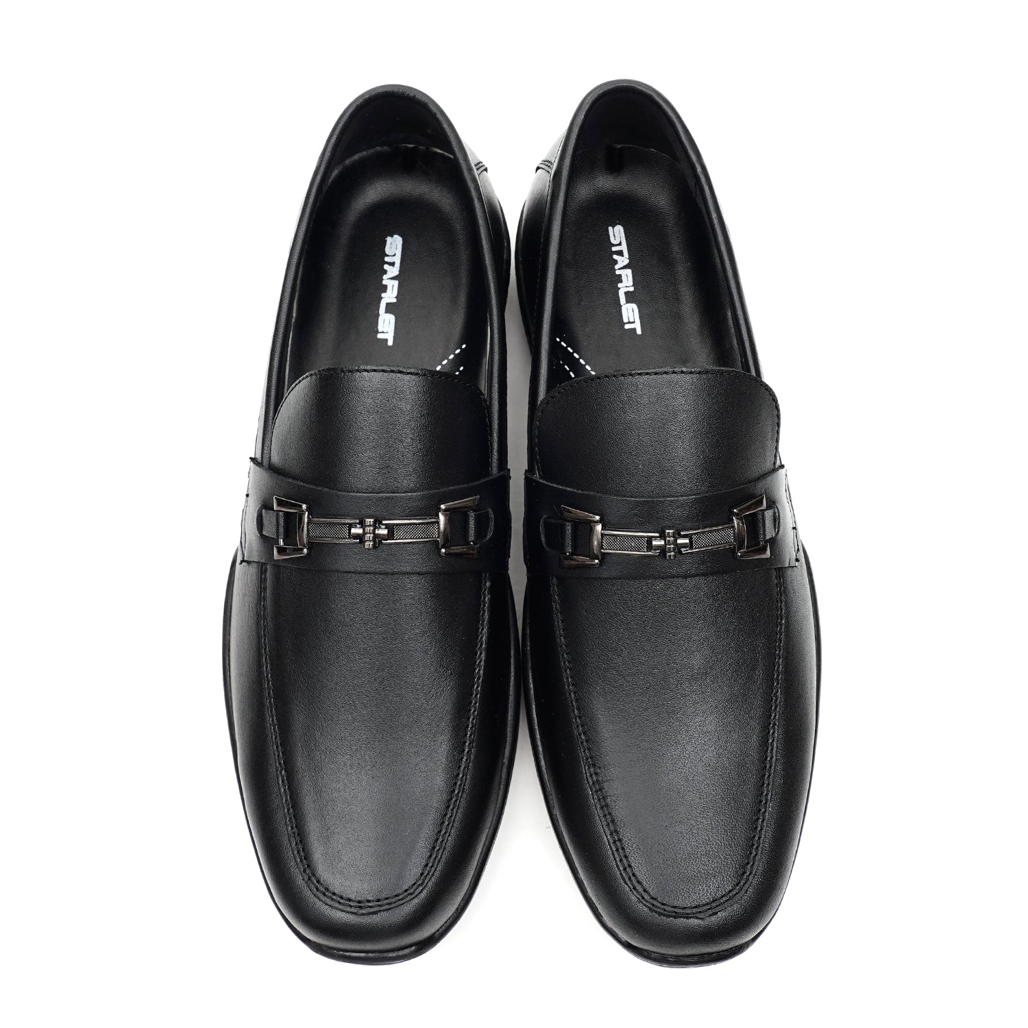 LEATHER SHOES - FBL002 BLACK