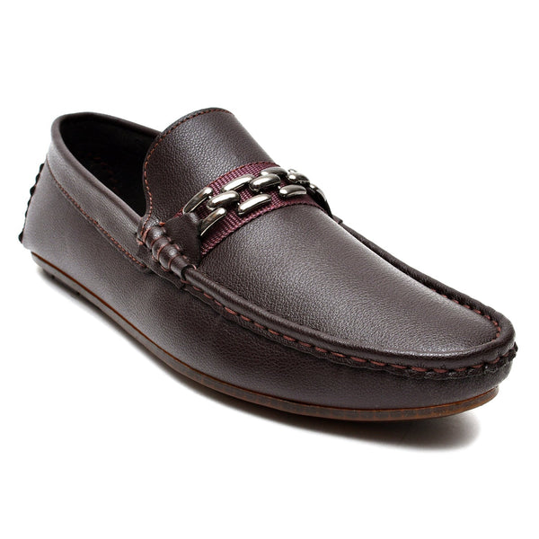 LEATHER SHOES - FC-1-2-3003 BROWN