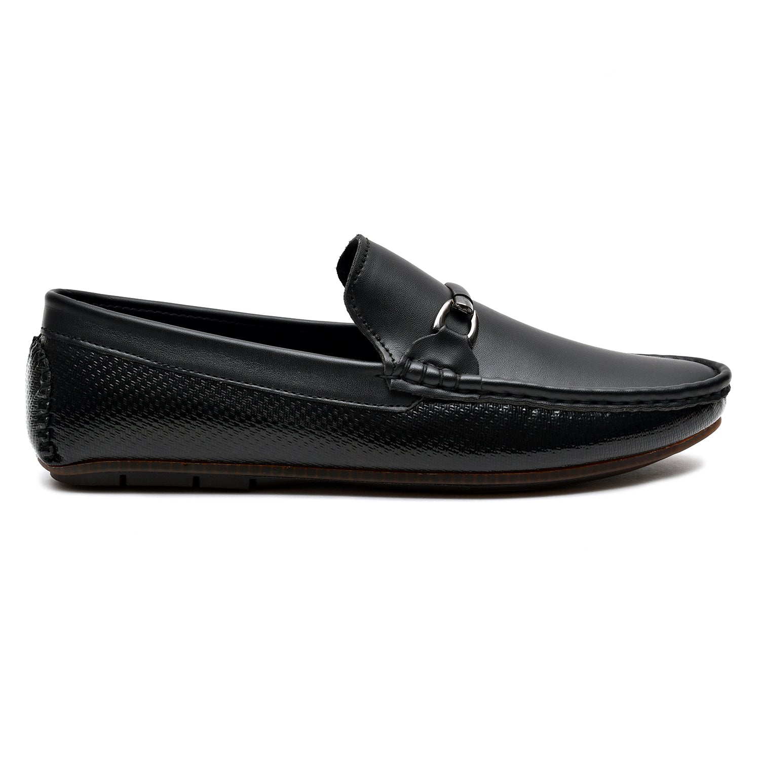 LEATHER SHOES - FC-1-2-3006 BLACK
