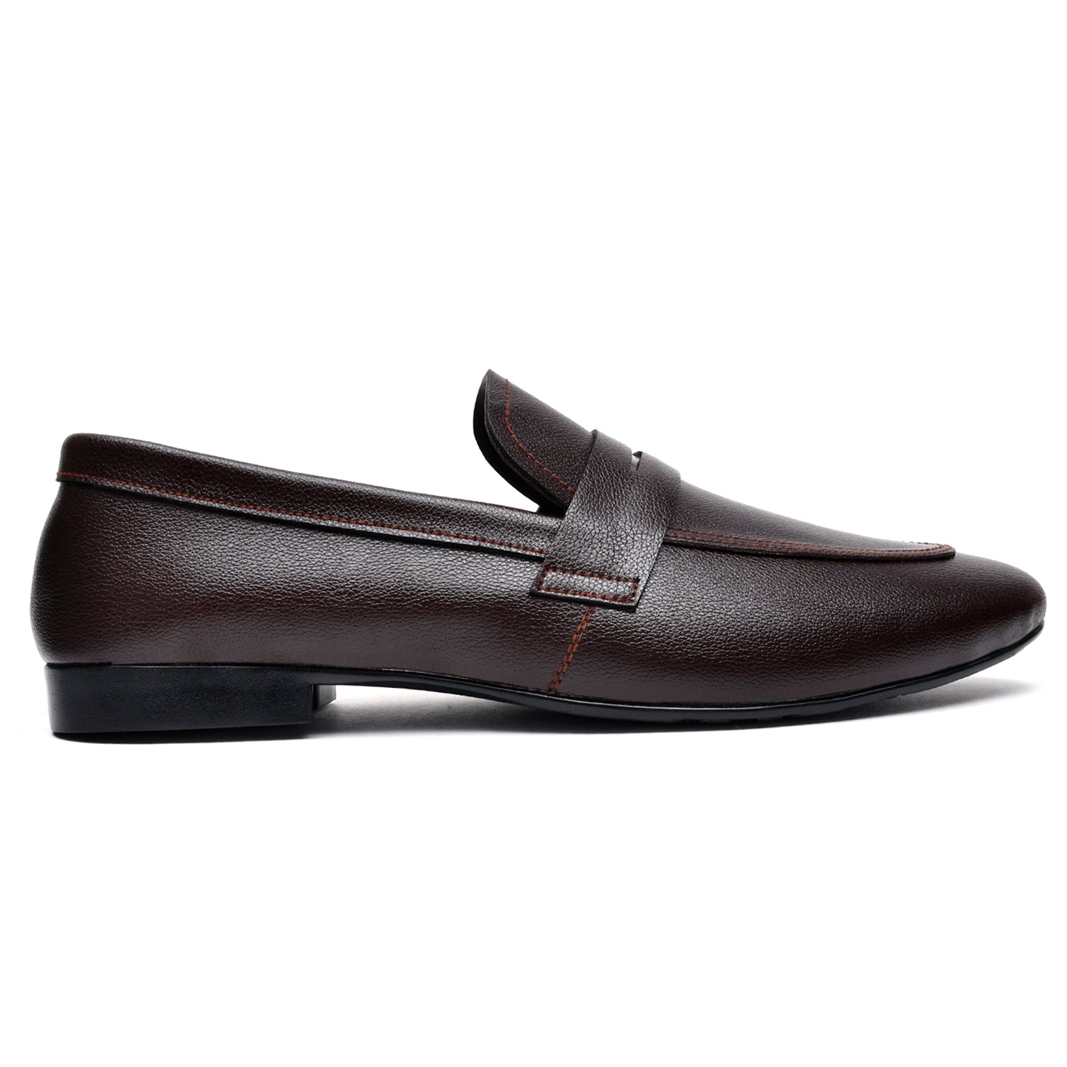 LEATHER SHOES - FC-1-2-8024 BROWN