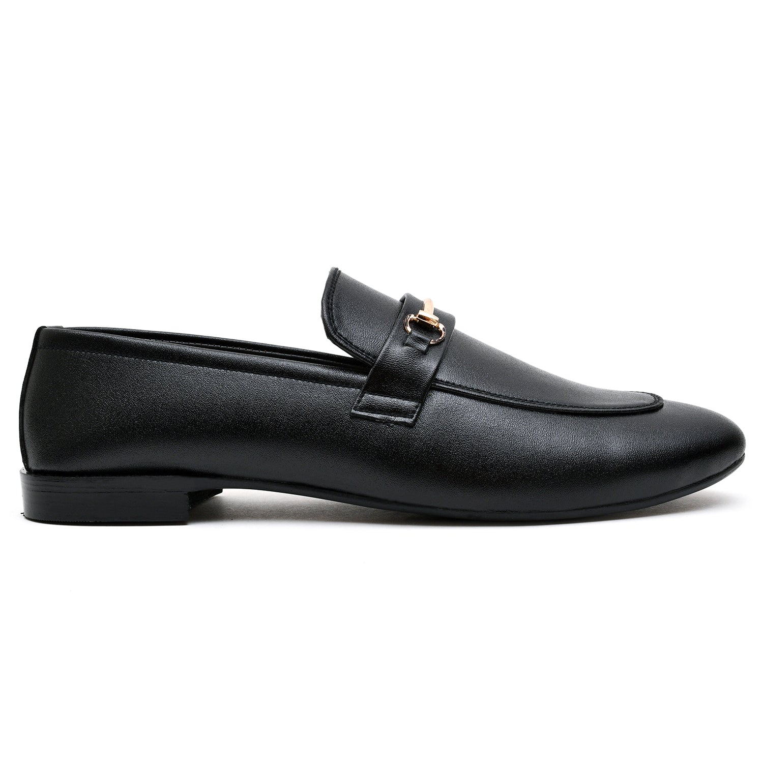 LEATHER SHOES - FC-1-2-8038 BLACK