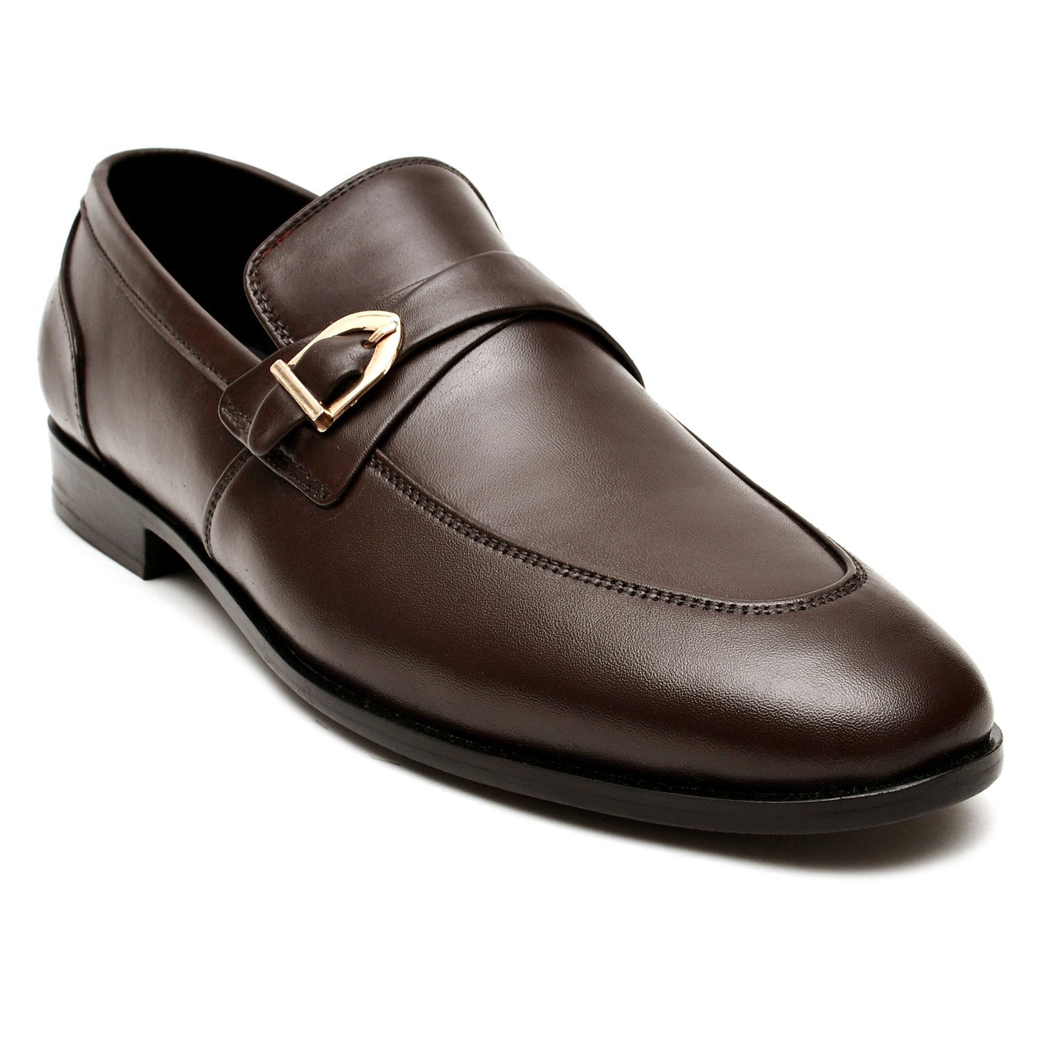 LEATHER SHOES - FC-1-2-8043 BROWN