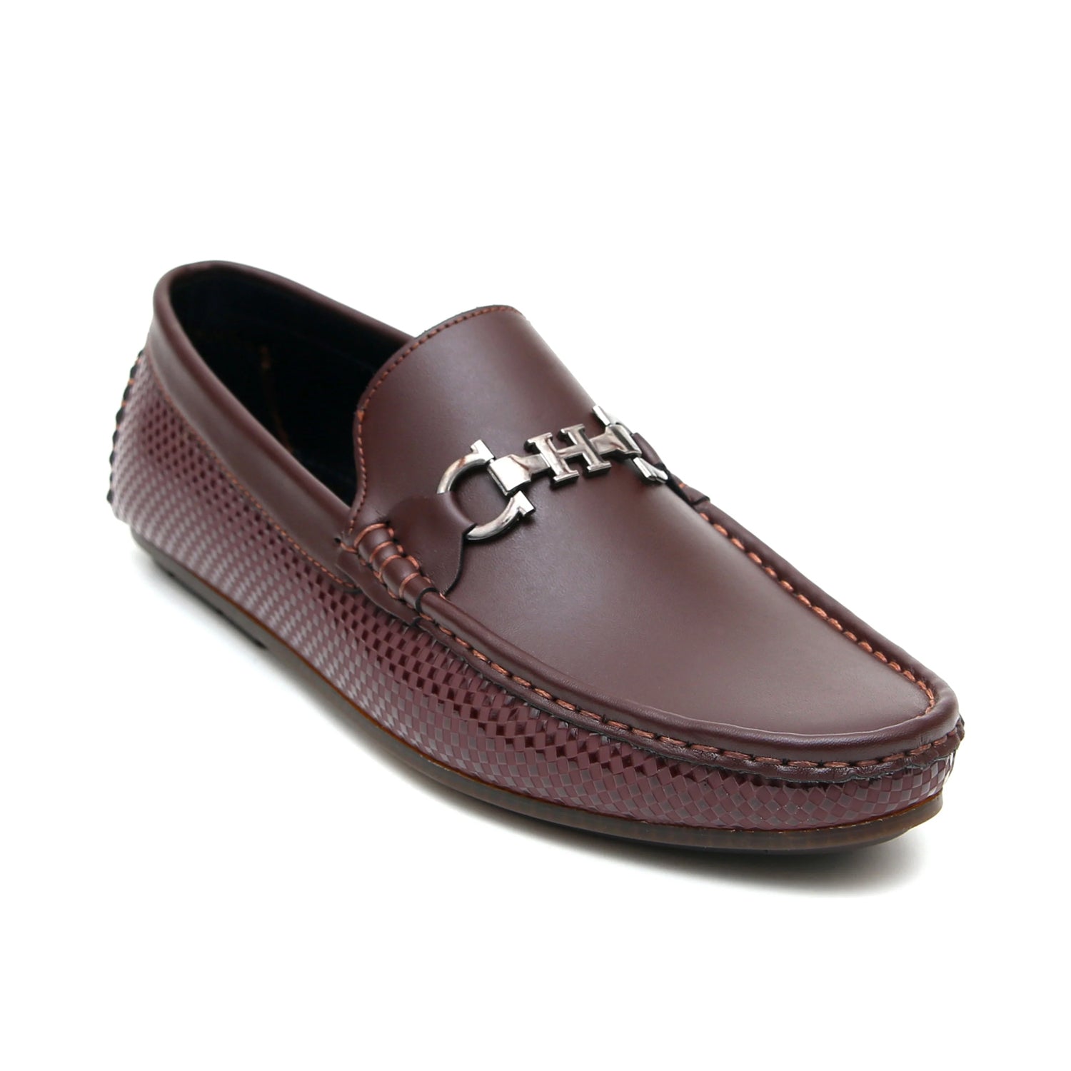 LEATHER SHOES - FC-1-2-3005 BROWN