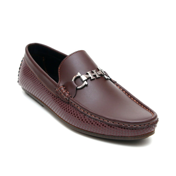 LEATHER SHOES - FC-1-2-3005 BROWN