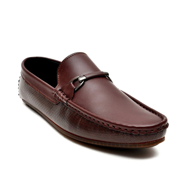 LEATHER SHOES - FC-1-2-3006 BROWN
