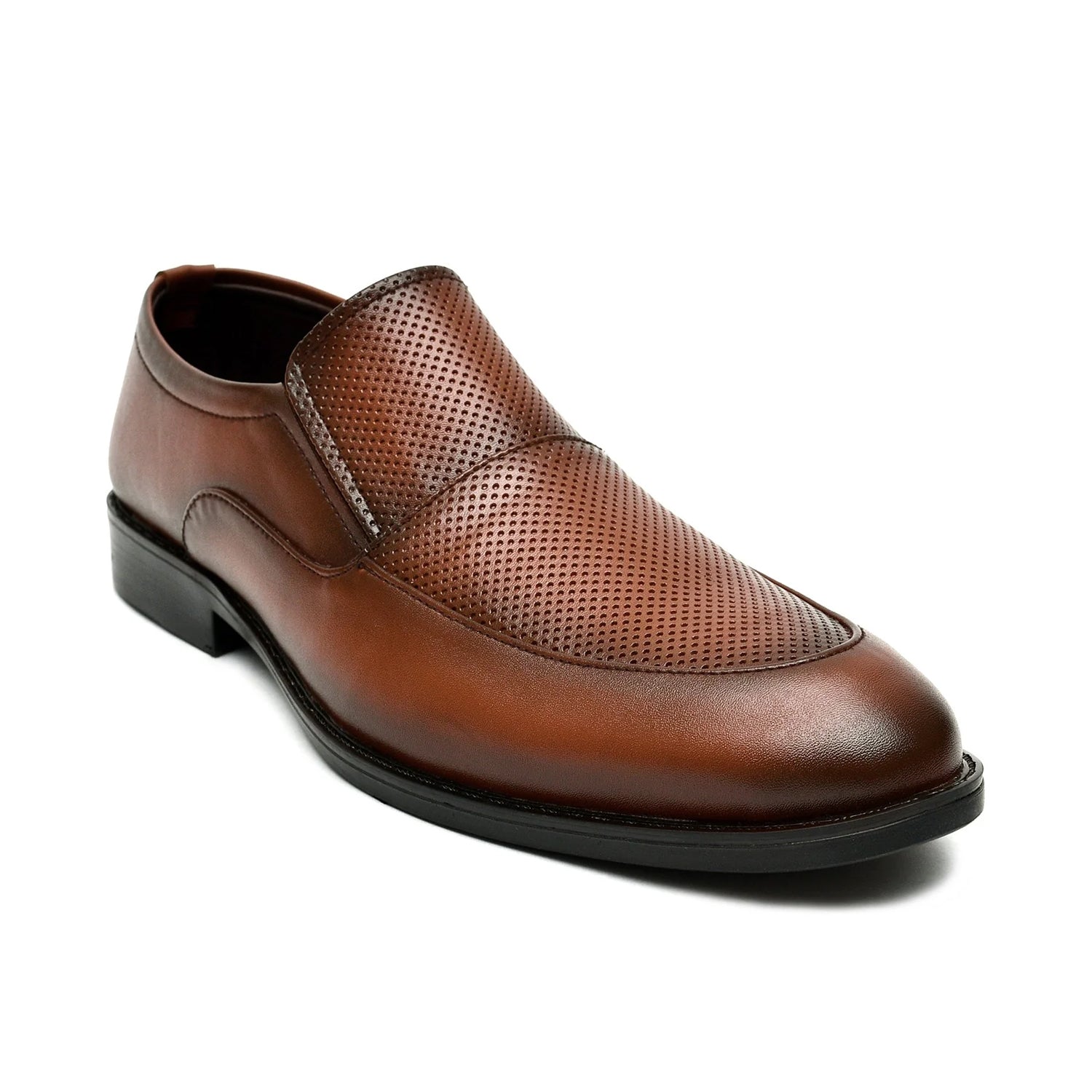 LEATHER SHOES - FC-1-2-8016 TAN