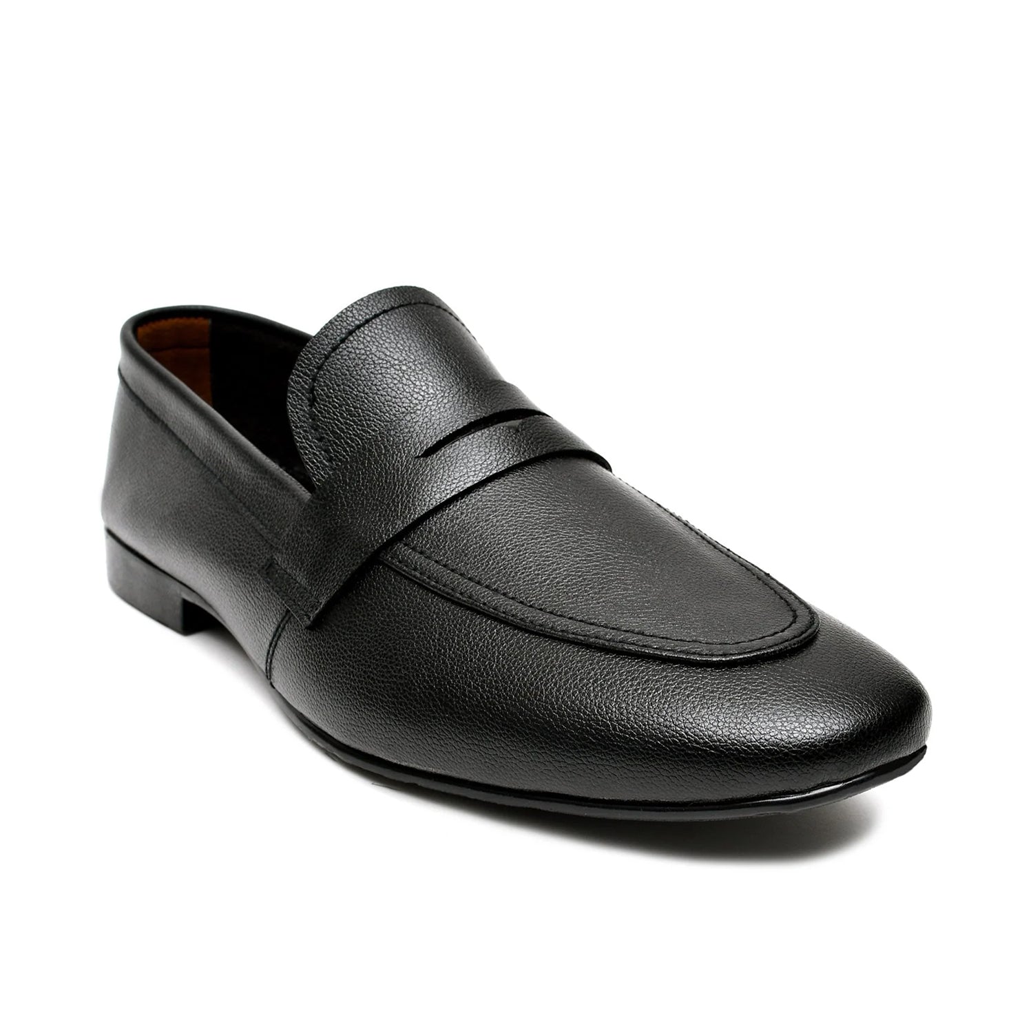 LEATHER SHOES - FC-1-2-8024 BLACK