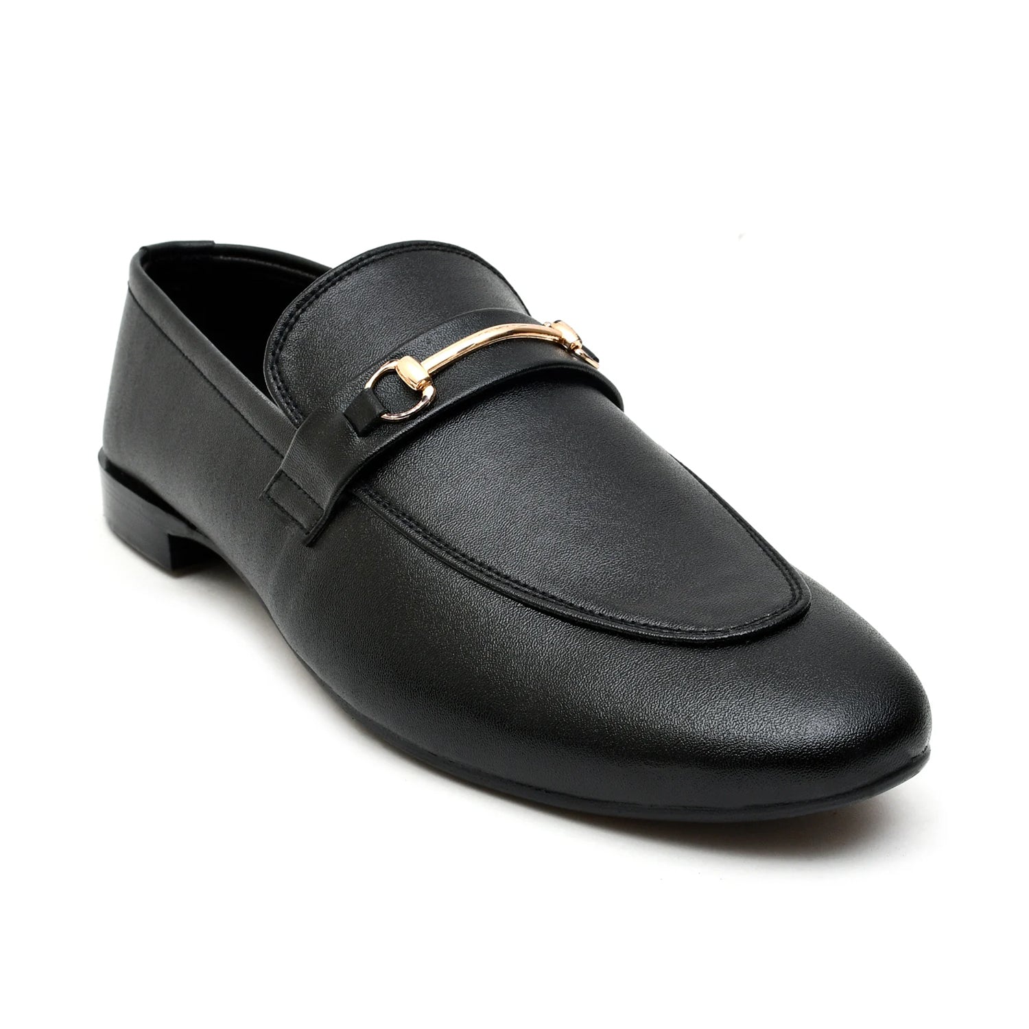 LEATHER SHOES - FC-1-2-8038 BLACK