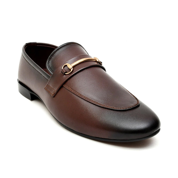 LEATHER SHOES - FC-1-2-8038 BROWN