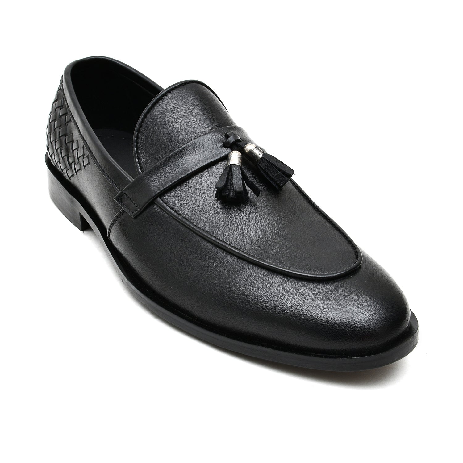 LEATHER SHOES - FCG-8071 BLACK