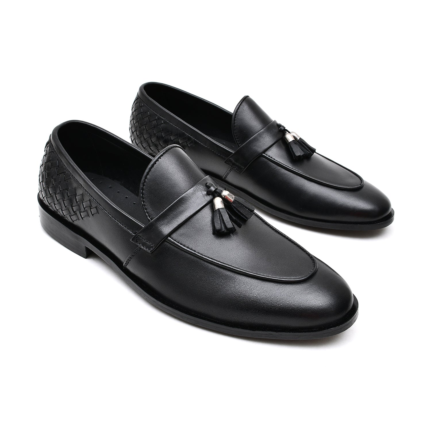 LEATHER SHOES - FCG-8071 BLACK
