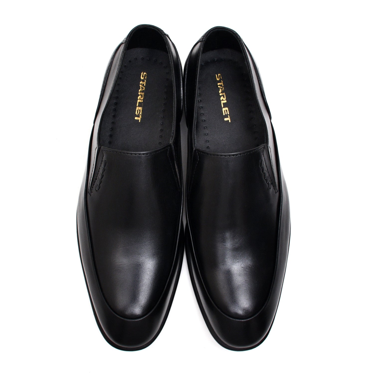 LEATHER SHOES - FCG-8072 BLACK