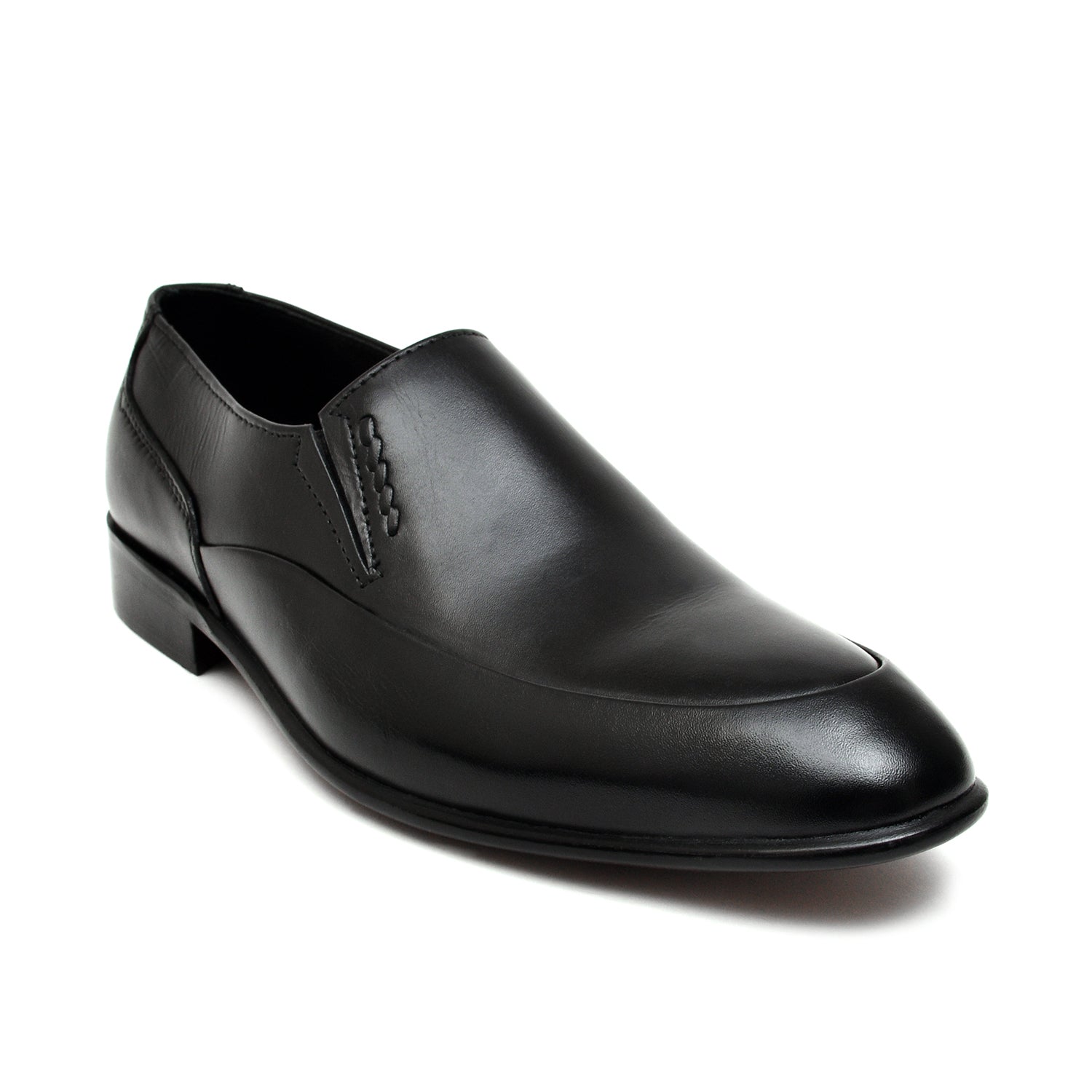 LEATHER SHOES - FCG-8072 BLACK