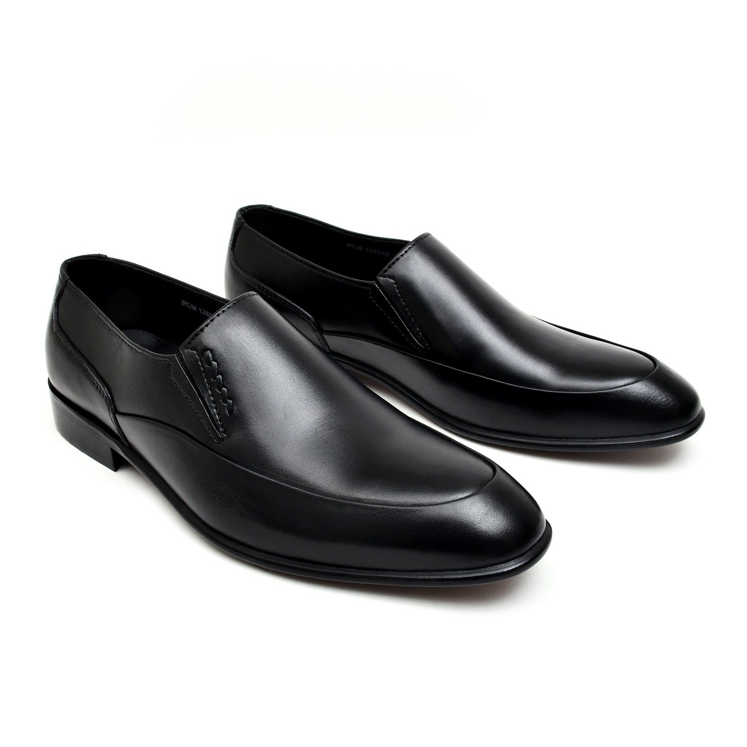 LEATHER SHOES - FCG-8072 BLACK