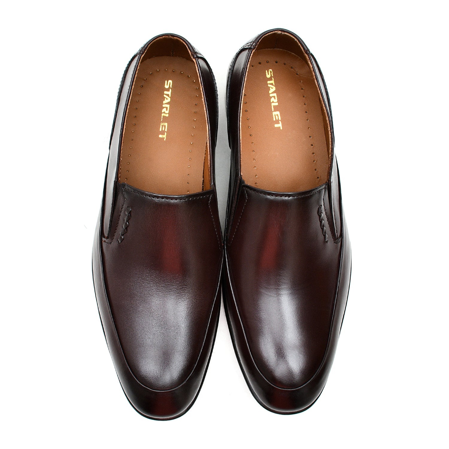 LEATHER SHOES - FCG-8072 BROWN