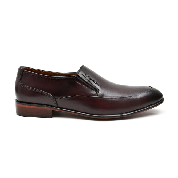 LEATHER SHOES - FCG-8072 BROWN