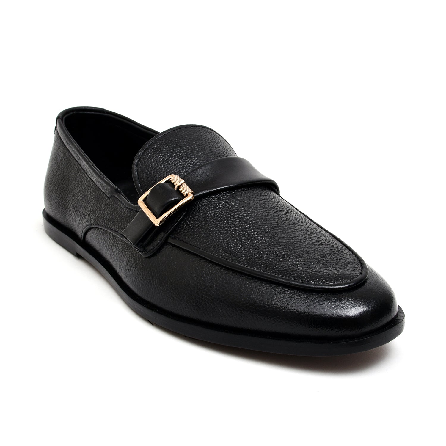 LEATHER SHOES - FCG8073 BLACK