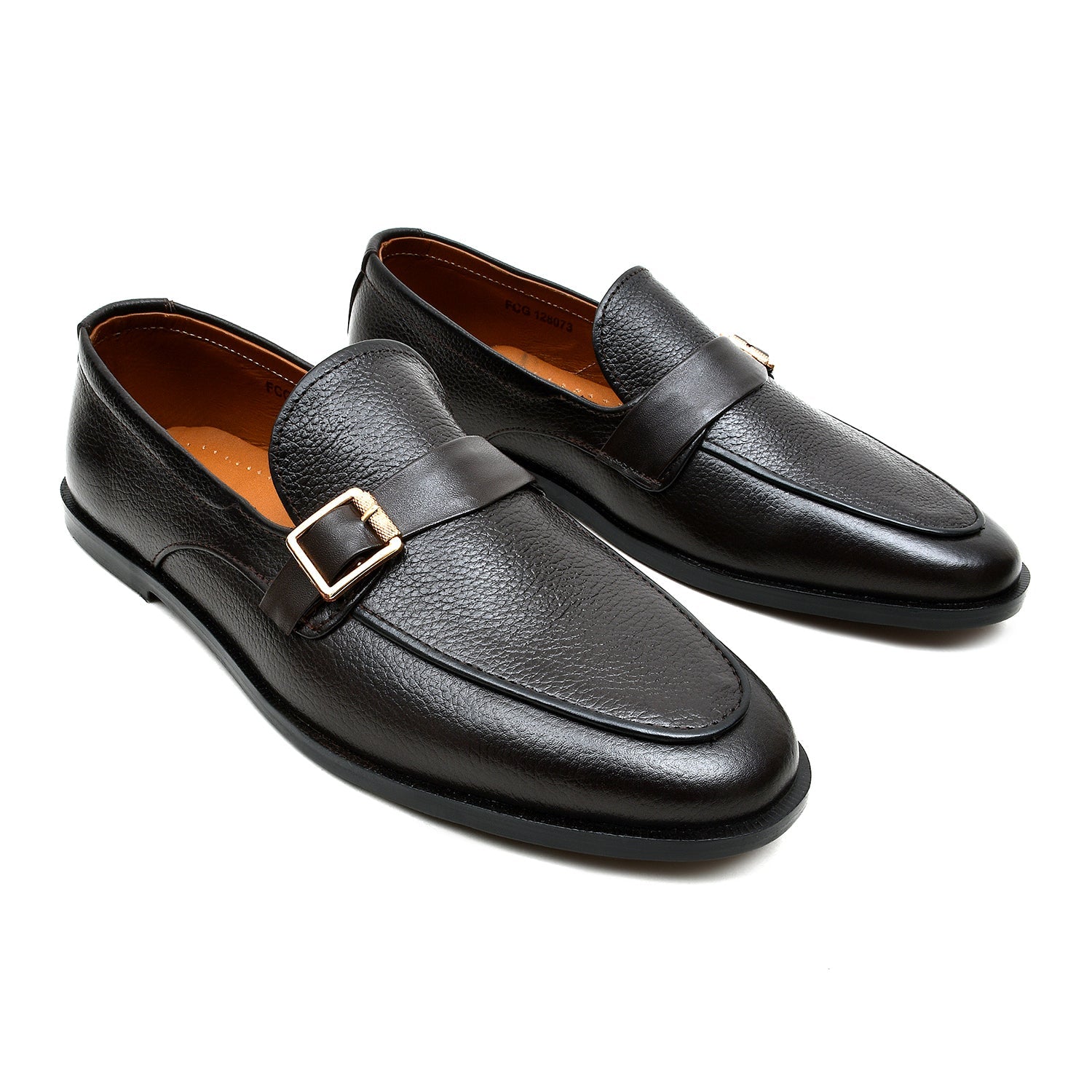 LEATHER SHOES - FCG8073 BROWN
