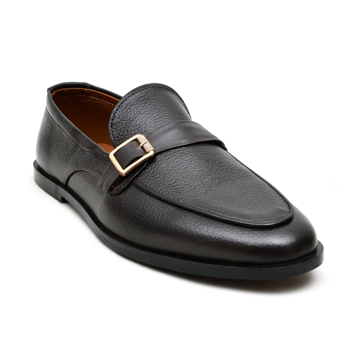 LEATHER SHOES - FCG8073 BROWN