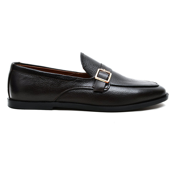 LEATHER SHOES - FCG8073 BROWN