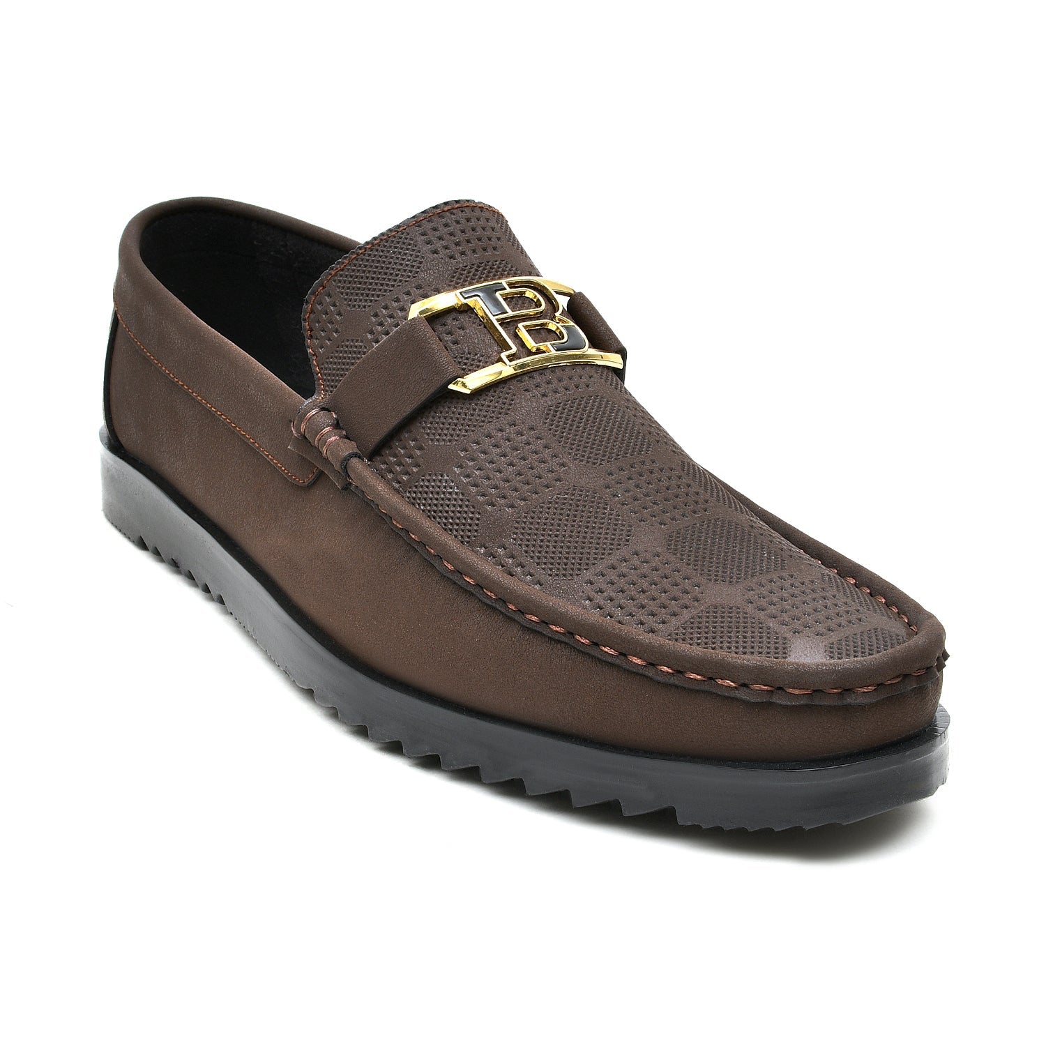 LEATHER SHOES - FSG0009 BROWN