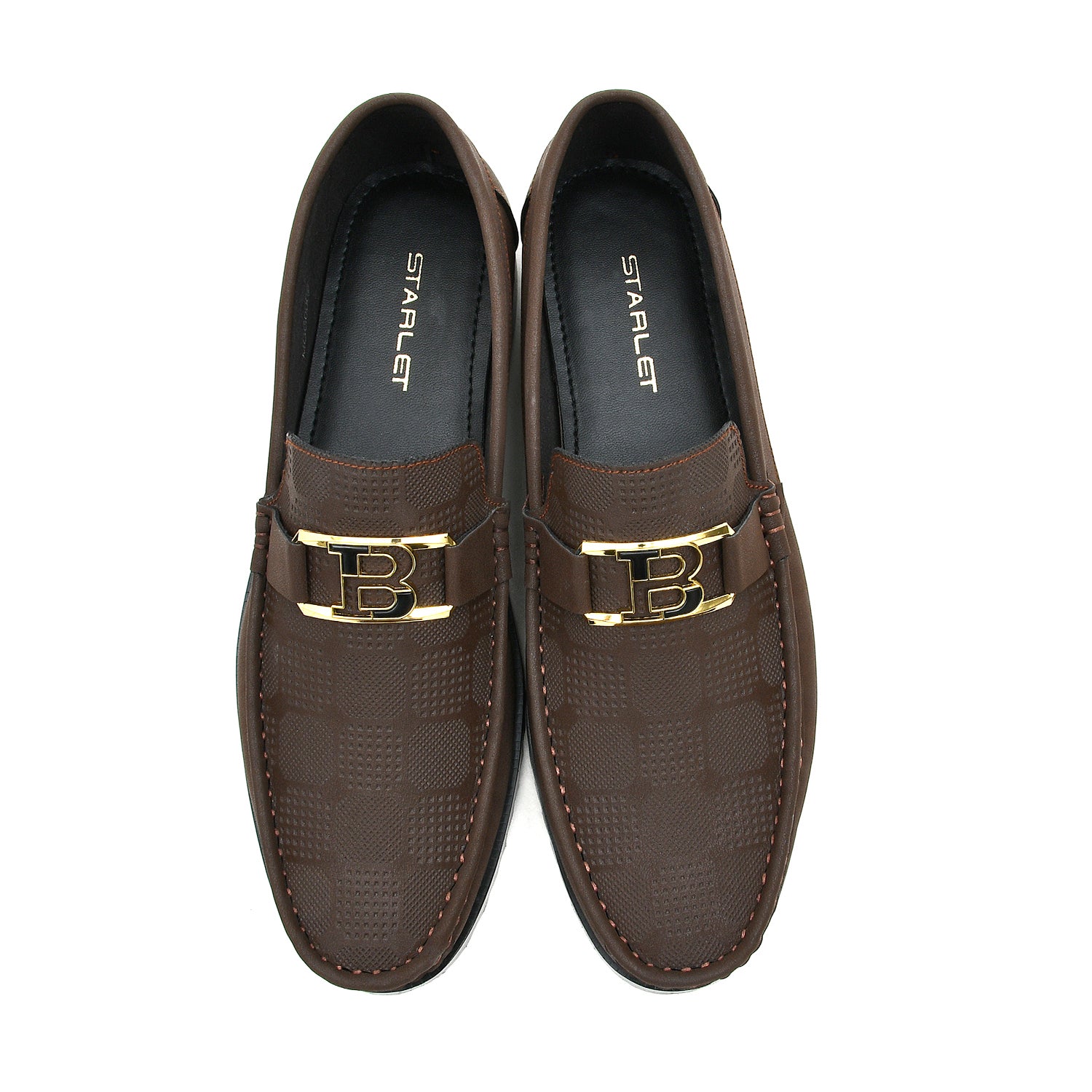 LEATHER SHOES - FSG0009 BROWN