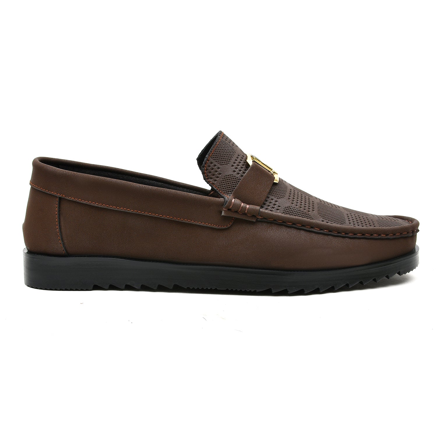 LEATHER SHOES - FSG0009 BROWN