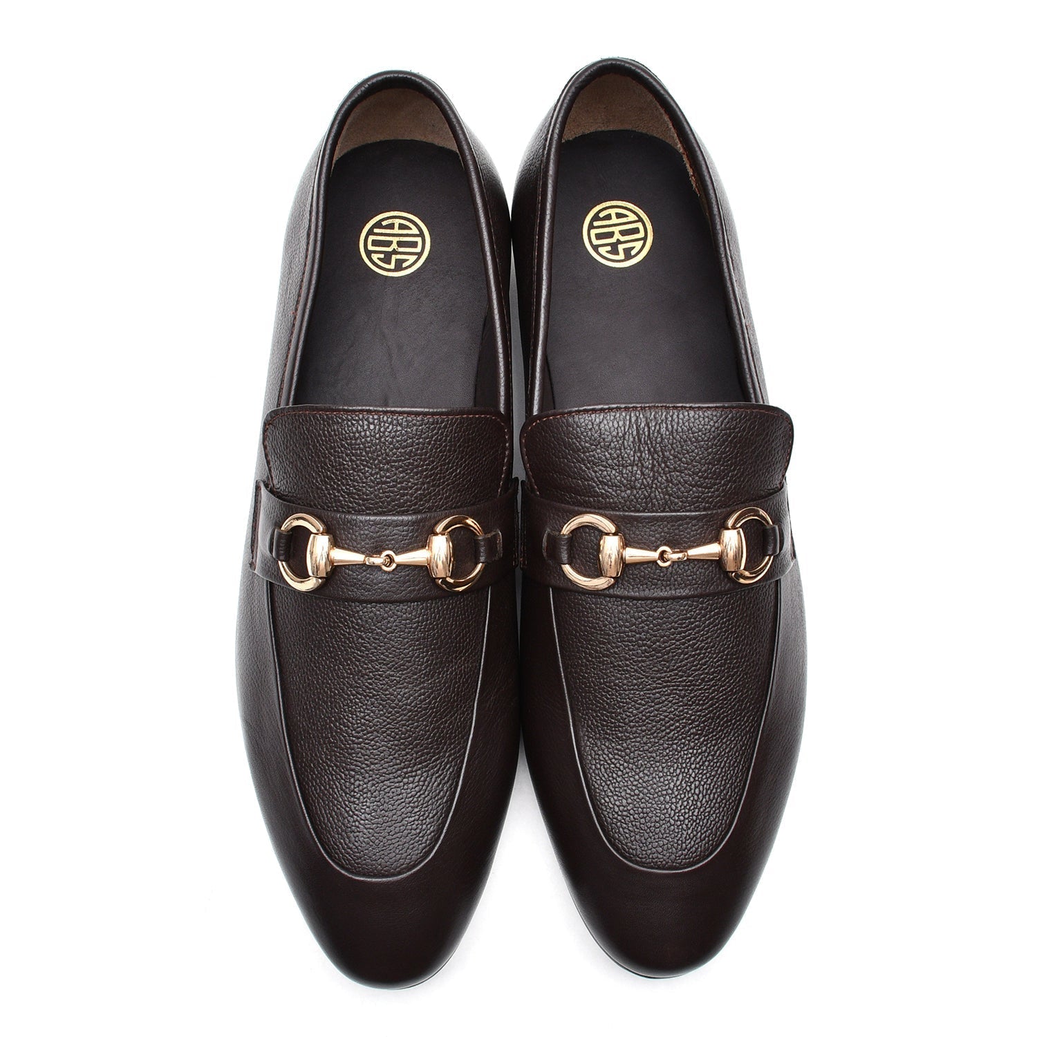 LEATHER SHOES - GE-403 BROWN