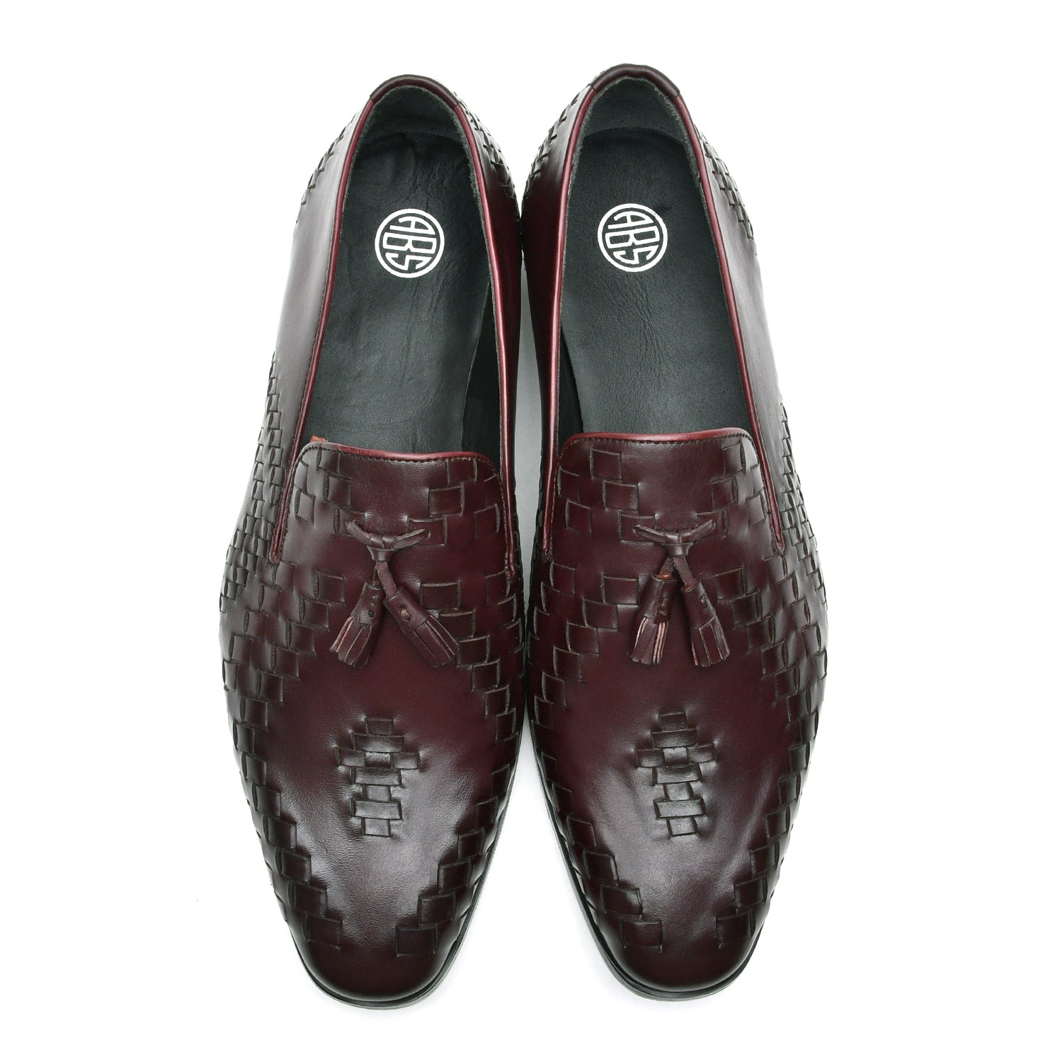 LEATHER SHOES - GE-454 MAROON