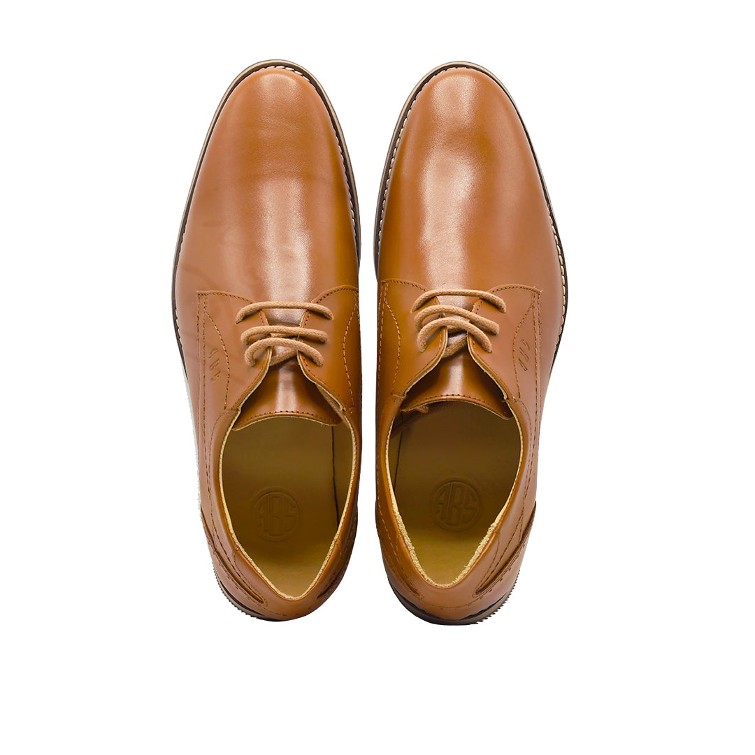 LEATHER SHOES - GARNIZO-013 TAN