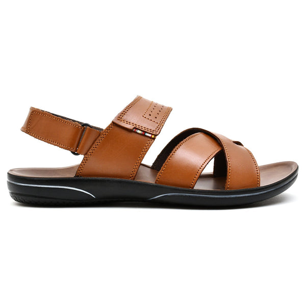 LEATHER SANDAL - GR-1422 TAN