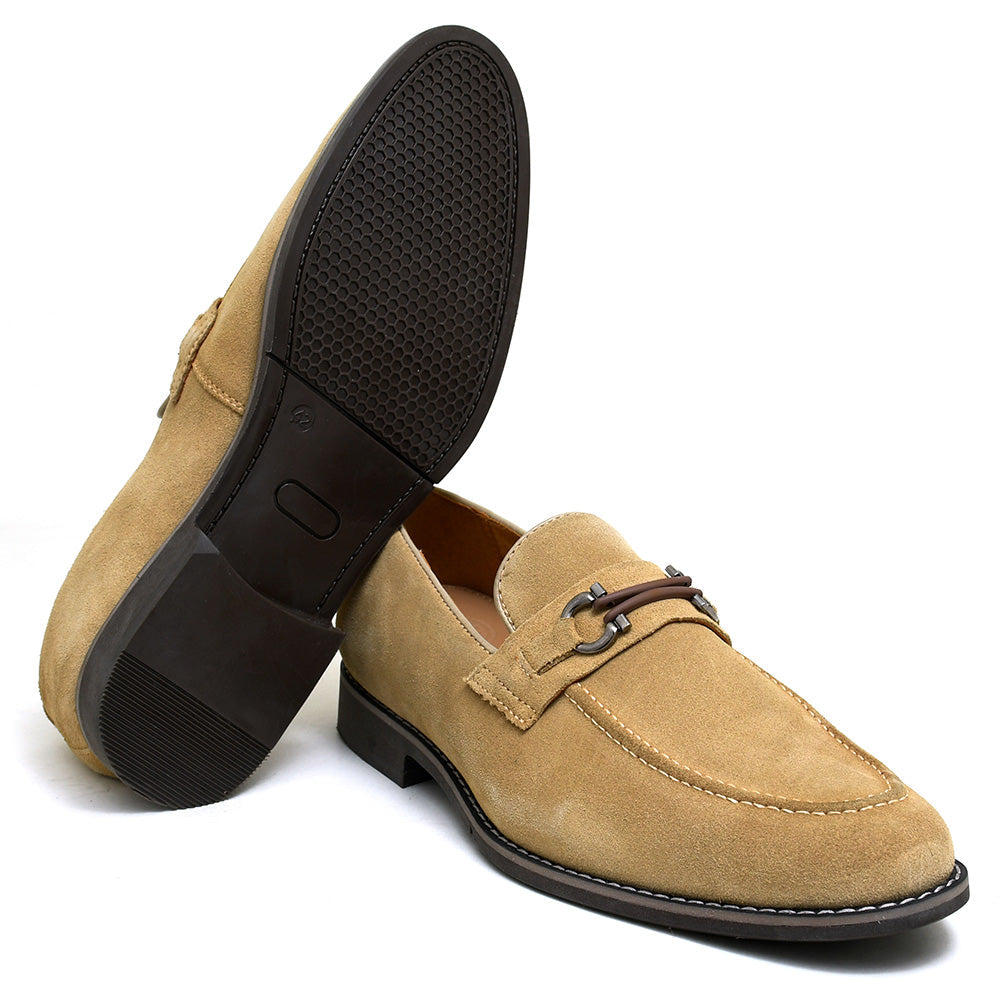 LEATHER SHOES - GARNIZO-021 BEIGE