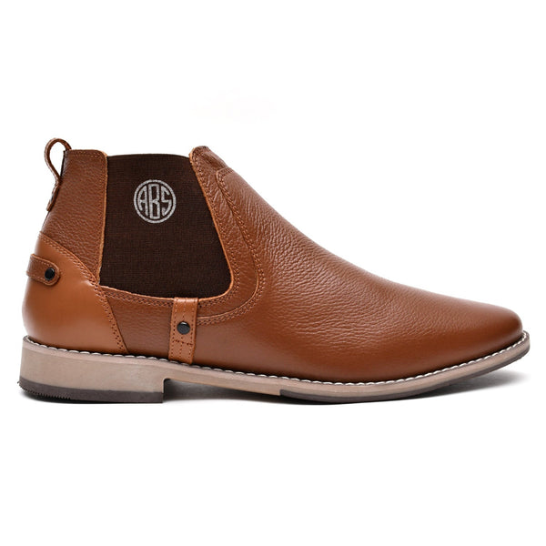 LEATHER SHOES - Garnizo-029 TAN