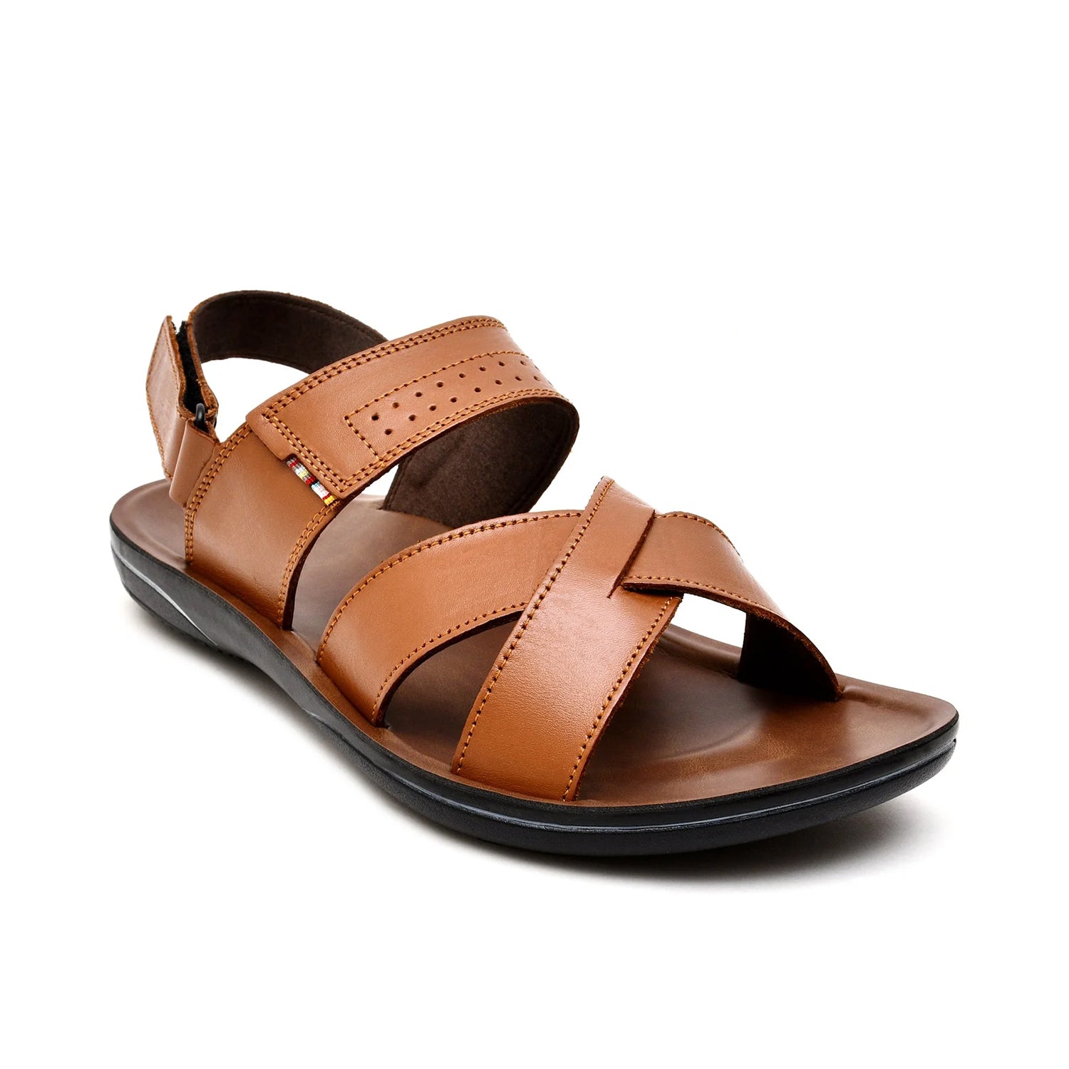 LEATHER SANDAL - GR-1422 TAN