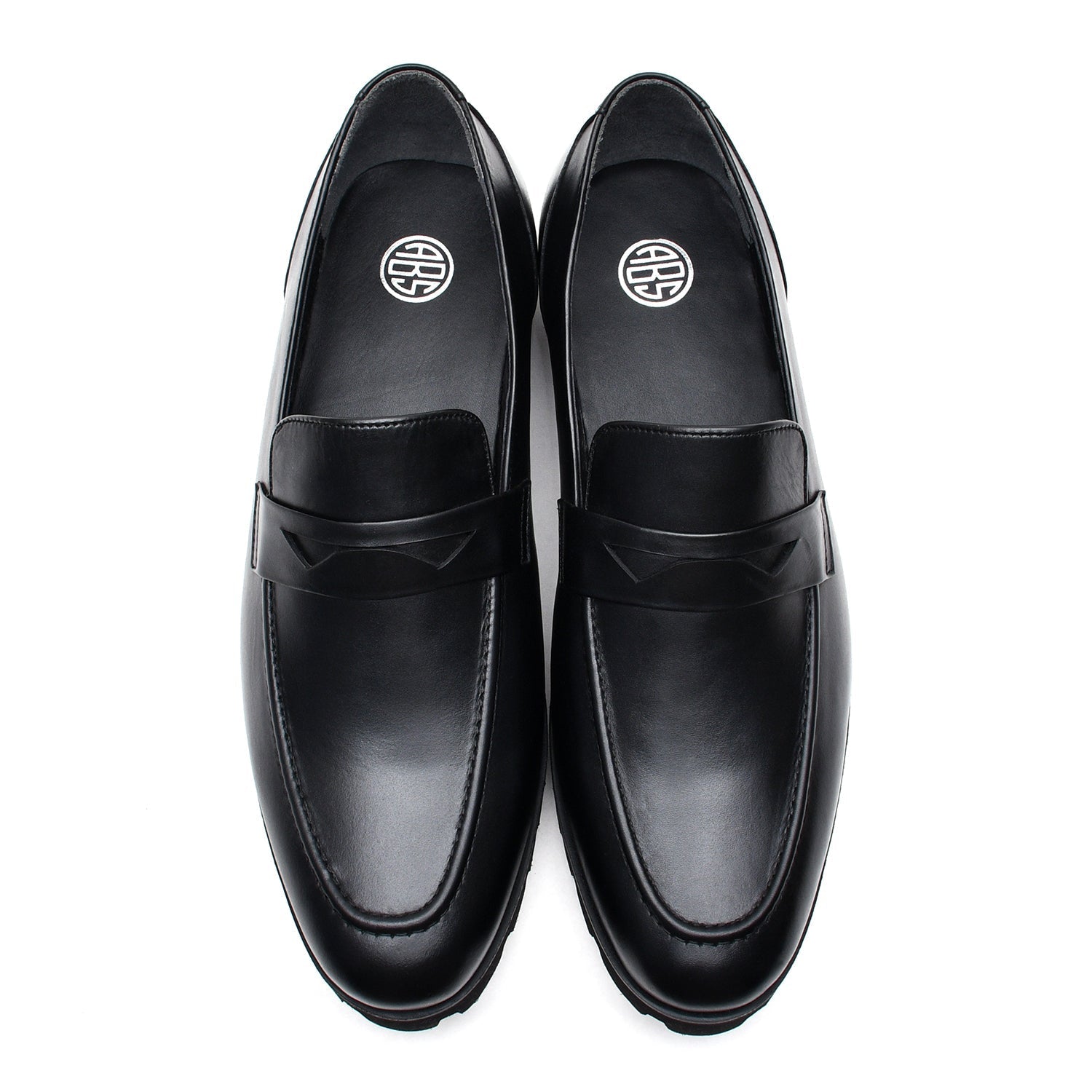 LEATHER SHOES - GV-514 BLACK