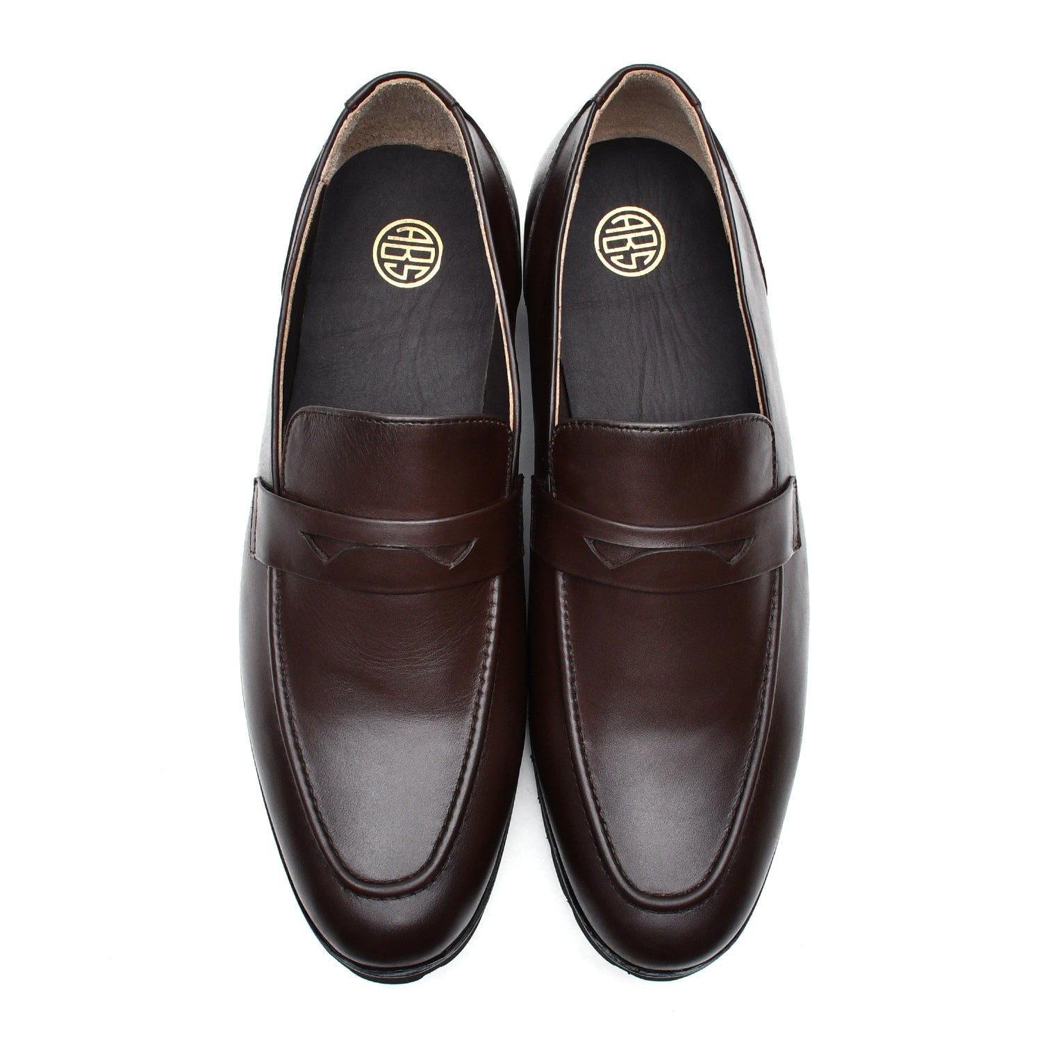 LEATHER SHOES - GV-514 BROWN